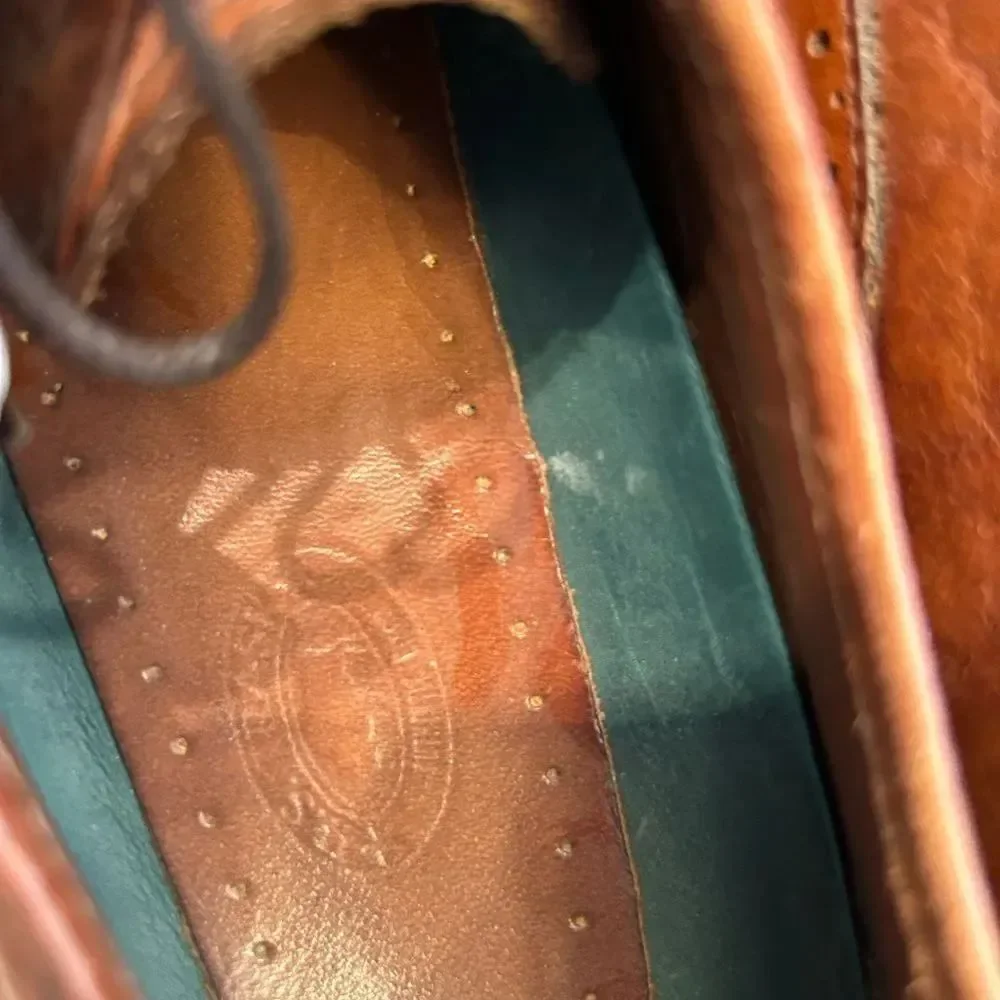 Elegant Brown Leather Derby Shoes